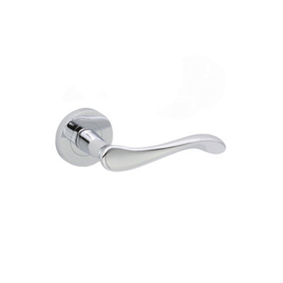 Spira Brass Rosalie Lever On Rose Polished Chrome