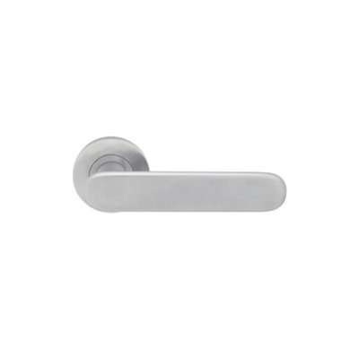 B&Q -  Skyla Lever On Rose Satin Chrome