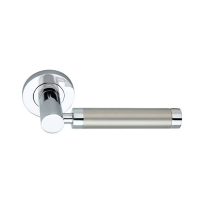 Spira Brass Zest Lever On Rose Dual Tone from B&Q