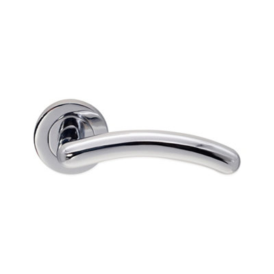 Spira Brass Taurus Lever On Rose Polished Chrome