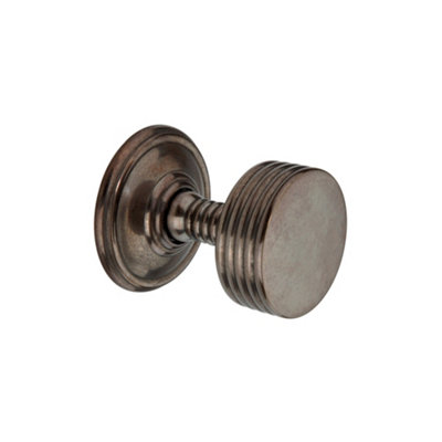 Spira Brass Oxford Mortice Door Knob Antique
