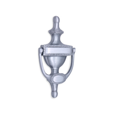 Spira Brass Georgian Door Knocker 150Mm Satin Chrome