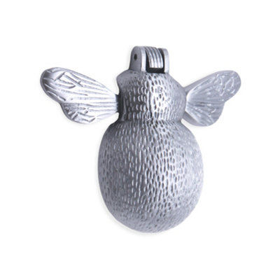 Spira Brass Bumble Bee Door Knocker Satin Chrome