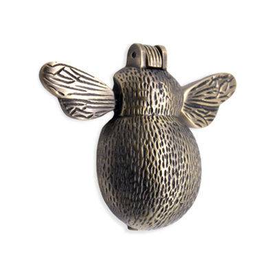 OakcraftsBumble Bee Door Knocker Antique Brass Finish from B&Q