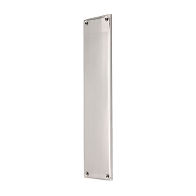 B&Q -  Victorian Finger PlateSquare 300mm Polished Chrome