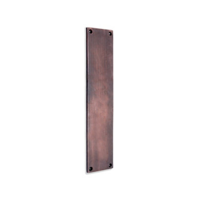 B&Q -  Victorian Finger PlateSquare300mm Aged Bronze