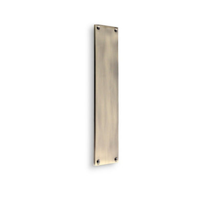 B&Q -  Victorian Finger PlateSquare 300mm Antique Brass