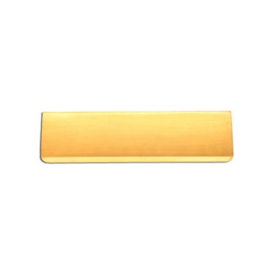 Spira Brass Tidy Flap 275 X 80mm Polished Brass from B&Q