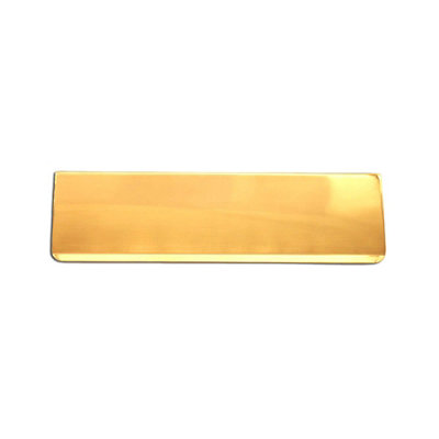Spira Brass Tidy Flap 300 X 87mm Polished Brass from B&Q