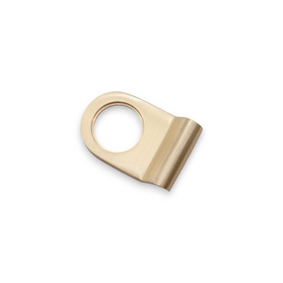 Spira Brass Victorian Cylinder Pull Satin Brass from B&Q