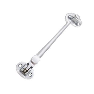 Spira Brass Brass Cabin Hook 6"150mm Satin Chrome from B&Q
