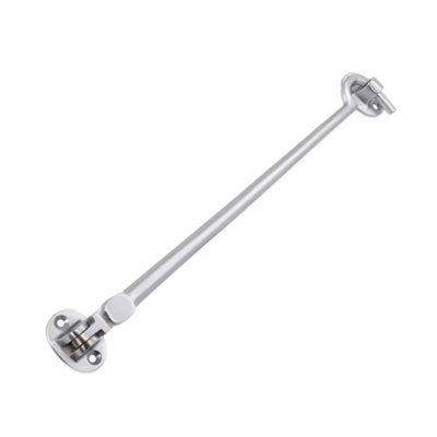 Spira Brass Brass Cabin Hook 10"250mm Satin Chrome from B&Q