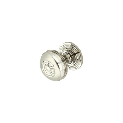 Spira Brass Preston 32Mm Cupboard Knob Polished Nickel Small