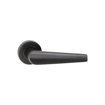 B&Q -  Aero Lever On Rose Matt Black