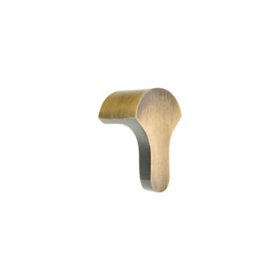 B&Q -  Tulip Drop Pull Antique Brass