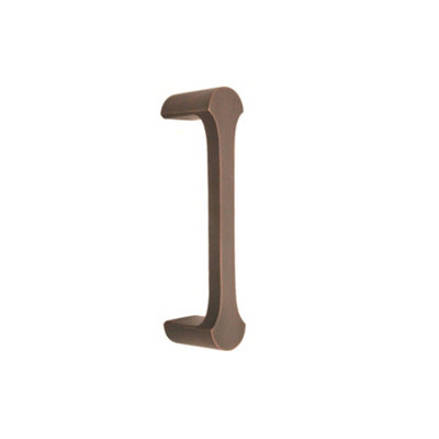 B&Q -  Tulip Pull Handle 115mm Aged Bronze