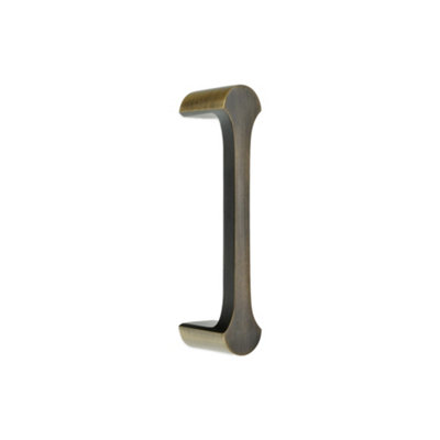 B&Q -  Tulip Pull Handle 115mm Antique Brass