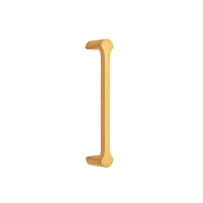 B&Q -  Tulip Pull Handle 165mm Satin Brass