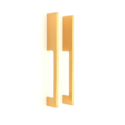 Spira Brass - Sleek Bar Handle - 200mm - Satin Brass - Image 4
