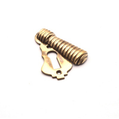 Spira Brass Beehive Escutcheon Aged Brass from B&Q