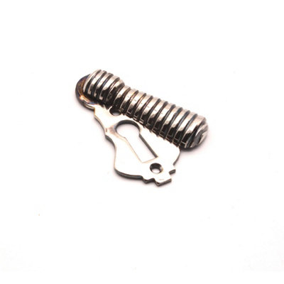 Spira Brass Beehive Escutcheon Aged Nickel from B&Q