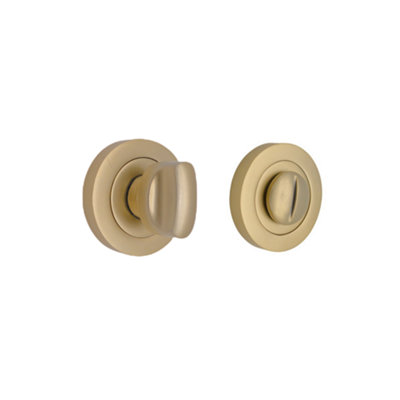 B&Q -  Standard Turn & Release Satin Brass