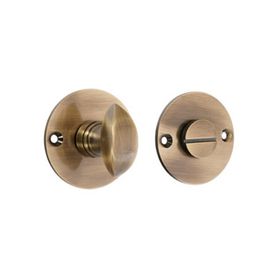 B&Q -  Lady Turn & Release Antique Brass
