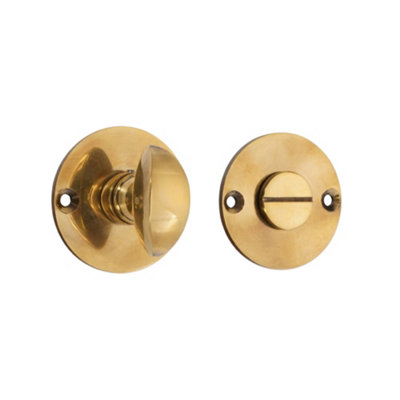 B&Q -  Lady Turn & Release Aged Brass