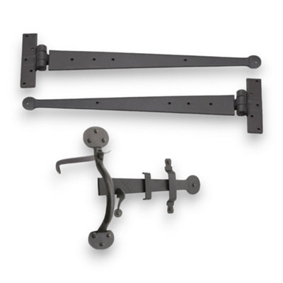 B&Q -  Standard Handforged Kit (18")Penny End Beeswax