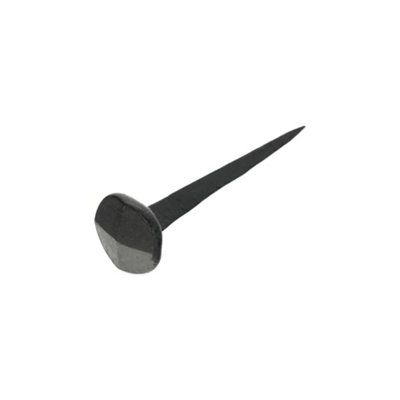 B&Q -  Round Spike Head Iron Nails 1" X 3" Beeswax