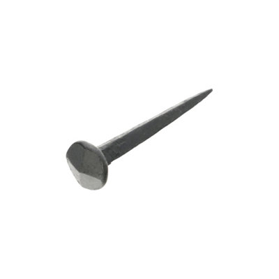 B&Q -  Round Spike Head Iron Nails 3/4" X 3" Beeswax