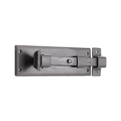 B&Q -  Straight Flush Bolt 6"150mm Beeswax