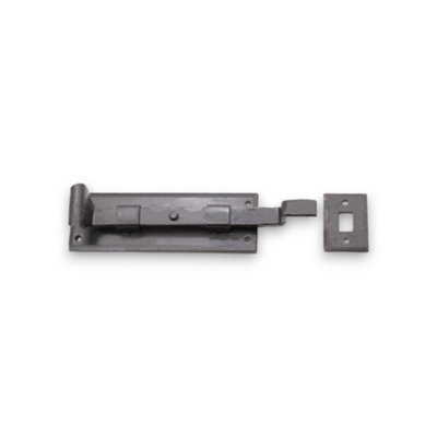 B&Q -  Cranked Flush Bolt 6"150mm Beeswax