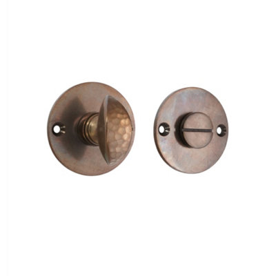 B&Q -  Hammered Lady Turn & Release Antique