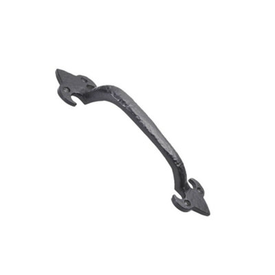 Spira Brass Fleur De Lys Pull Handles 130mm from B&Q
