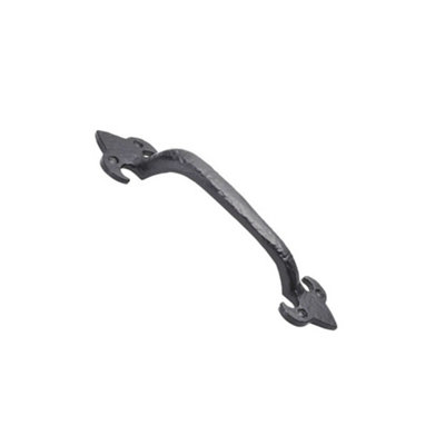 Spira Brass Fleur De Lys Pull Handles 175mm from B&Q