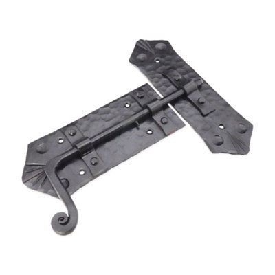 B&Q -  Victorian Cabinet Lock Matt Black