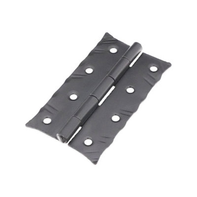 B&Q -  Spike Butt Hinges Large Matt Black