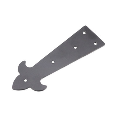 Spira Brass Spike Deco Hinge Matt Black from B&Q