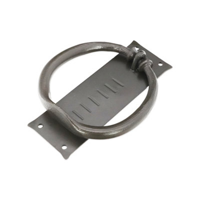 B&Q -  Flamingo Door Knocker Matt Black