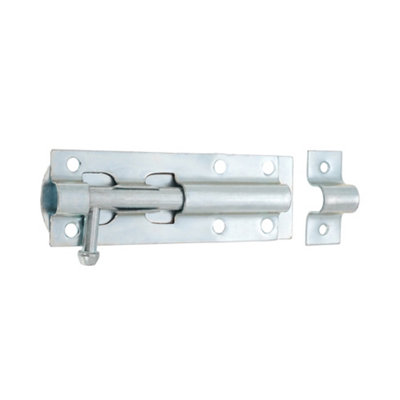 B&Q -  Iron Barrel BoltStraight 4" Zinc