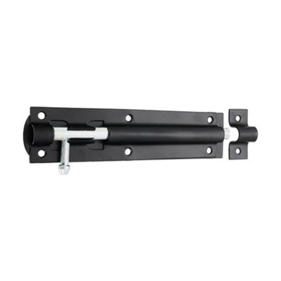 B&Q -  Iron Barrel BoltStraight 6" Black