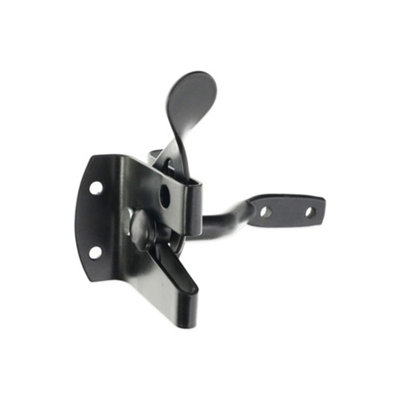 B&Q -  Iron Auto Gate Latch Black