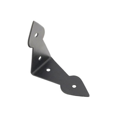 B&Q -  Small Arrow Head Corner Black
