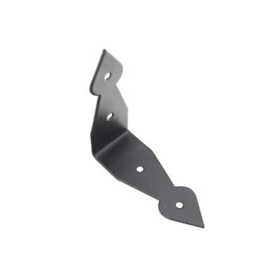 B&Q -  Large Arrow Head Corner Black