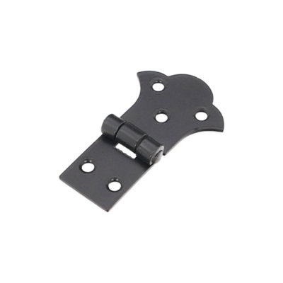 B&Q -  Butterfly Unequal Hinge Black
