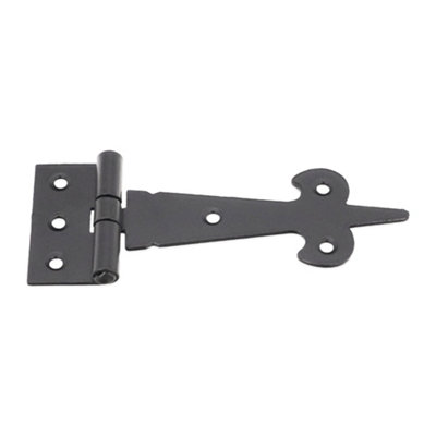 Spira Brass Fdl 4" Hinge Black from B&Q