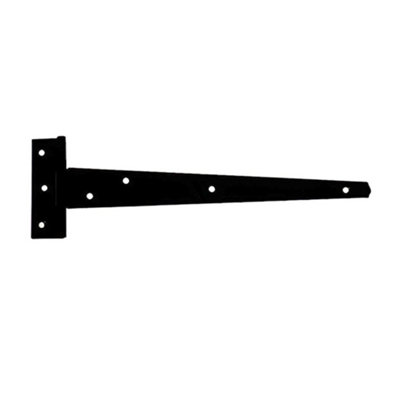 B&Q -  Iron Tee Hinge (1)Standard 10"250mm Black