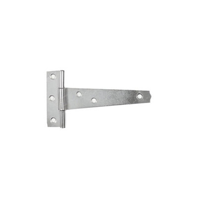 B&Q -  Iron Tee Hinge (1)Standard 4"100mm Zinc