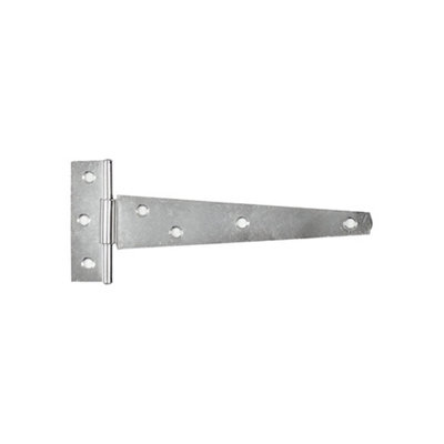 B&Q -  Iron Tee Hinge (1)Standard 6"150mm Zinc
